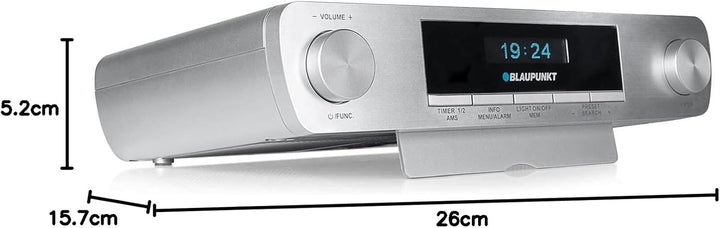 Blaupunkt KRD 30, Bluetooth Küchenradio mit DAB+, UKW PLL, Multidisplay, Senderspeicher, Unterbau Di