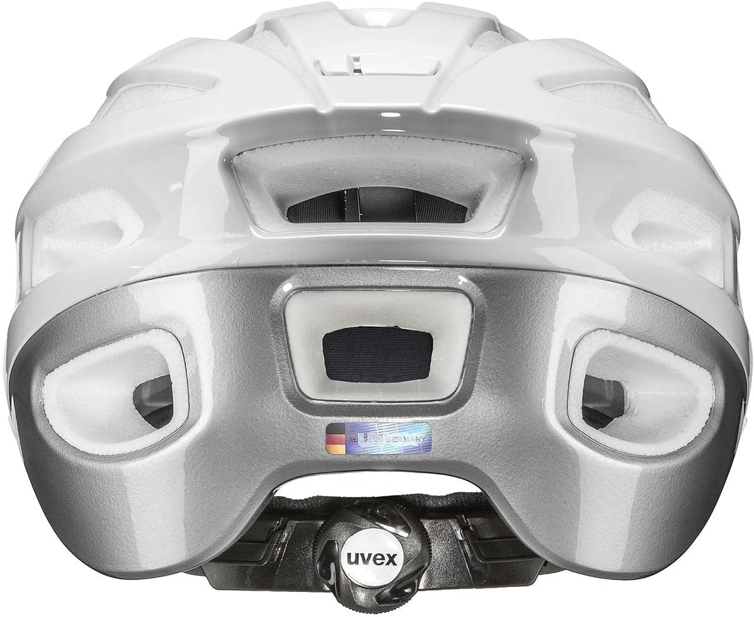 uvex True Fahrradhelm - White-Silver white-silver 52-55 cm Single, white-silver 52-55 cm Single