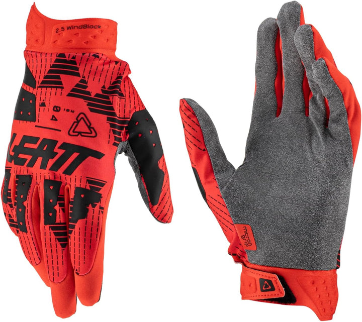 Leatt 2.5 Windblock Motocross Handschuhe Rot L, Rot L
