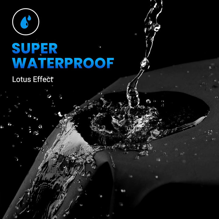 Favoto Verbesserte Version Motorradabdeckung Wasserabweisend Motorrad Abdeckplane Outdoor Motorradga