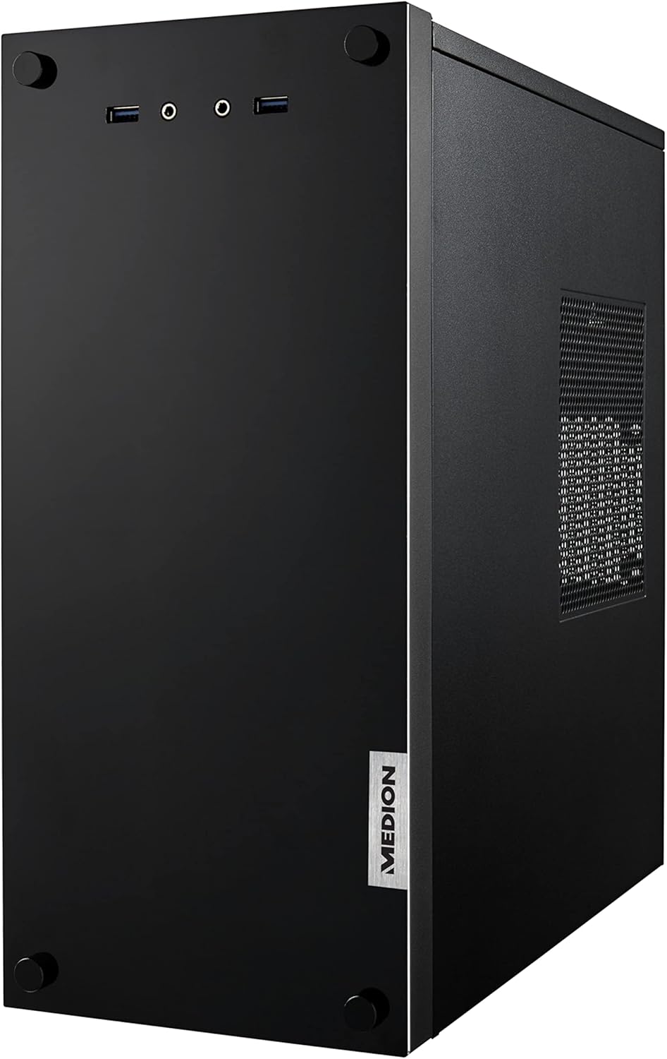 MEDION E42028 Desktop PC (Intel Core i3-12100, 8GB DDR4 RAM, 512GB SSD, WLAN, Win 11 Home)