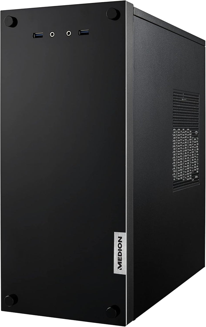 MEDION E42028 Desktop PC (Intel Core i3-12100, 8GB DDR4 RAM, 512GB SSD, WLAN, Win 11 Home)