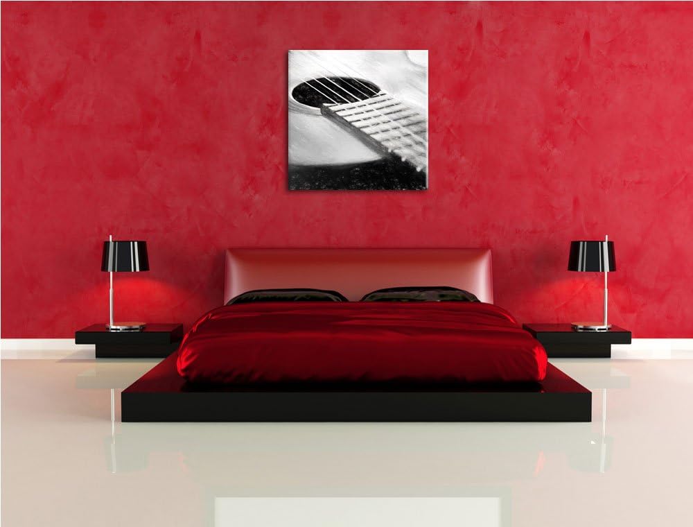 Polare Eisgletscher, Format: 70x70 auf Leinwand, XXL riesige Bilder fertig gerahmt mit Keilrahmen, K