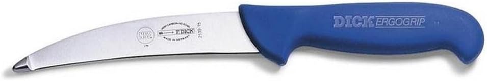 DICK - ERGOGRIP Gekrösemesser, blau,