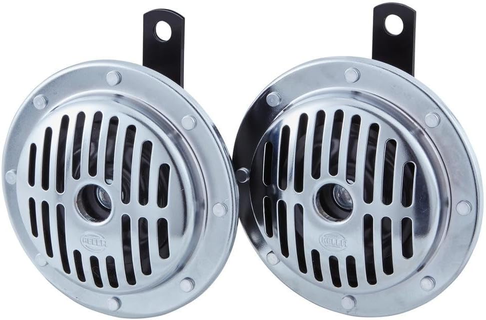 HELLA Horn - PERFORMANCE HORN S130 SET - 12V - 118dB(A) - Frequenzbereich: 280/380Hz - Tiefton/Hocht