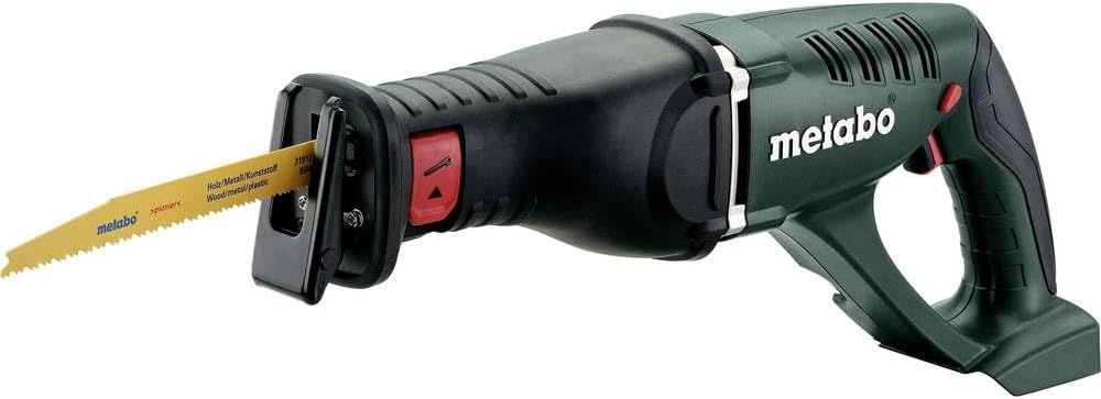 Metabo Akku-Säbelsäge ASE 18 LTX (602269850) 18V ; Karton, Akkuspannung: 18 V, Hubzahl bei Leerlauf: