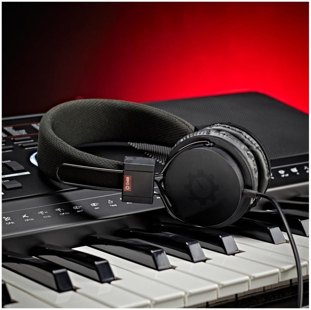 Stereo-Kopfhörer HP-5 kabelgebunden mit 3,5-mm-Miniklinke und 1/4-Zoll-Adapter