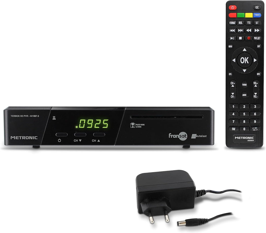 METRONIC Terbox 441667 Tuner Ja (MPEG4 HD) FRANSAT, FRANSAT