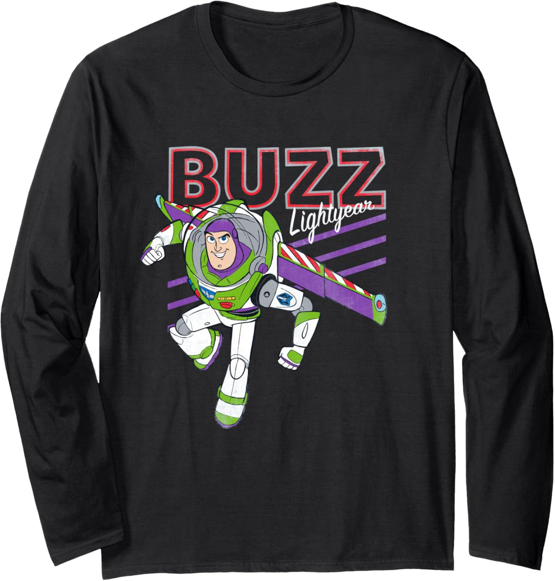 Disney Pixar Toy Story 4 Classic Buzz Lightyear Langarmshirt
