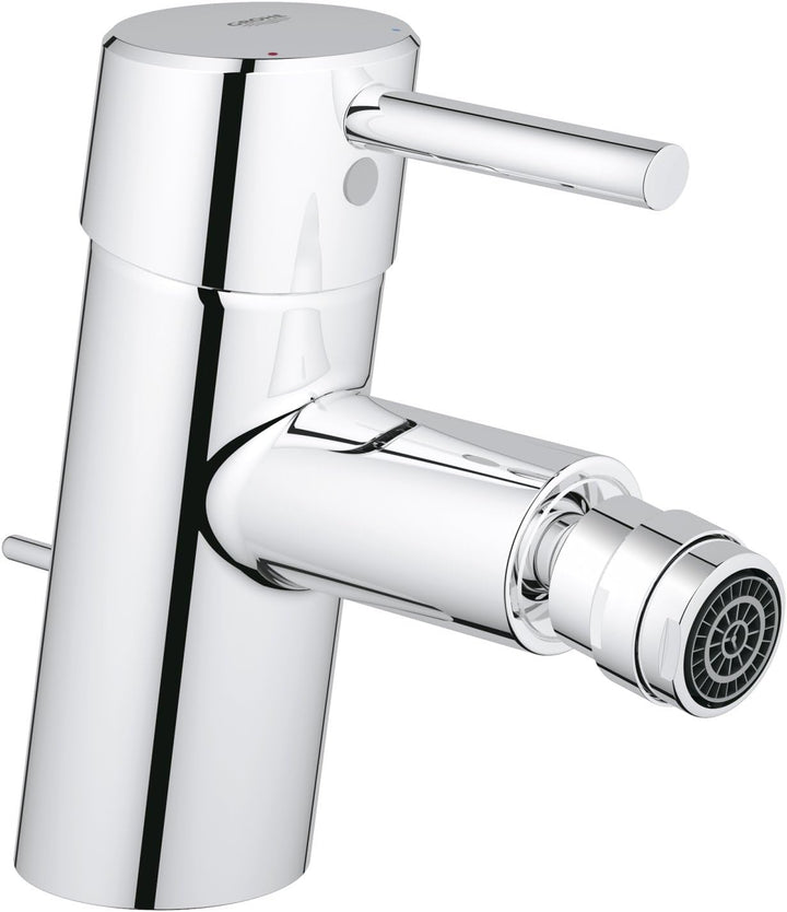 Grohe Concetto Bidetarmatur, Zugstange, Kugelgelenk-Auslauf 32208001, Chrom