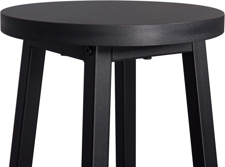 WOLTU BH130sz-2 2X Barhocker Bistrohocker Tresenhocker Barstuhl, Gestell aus stabilem Stahl, Stizflä