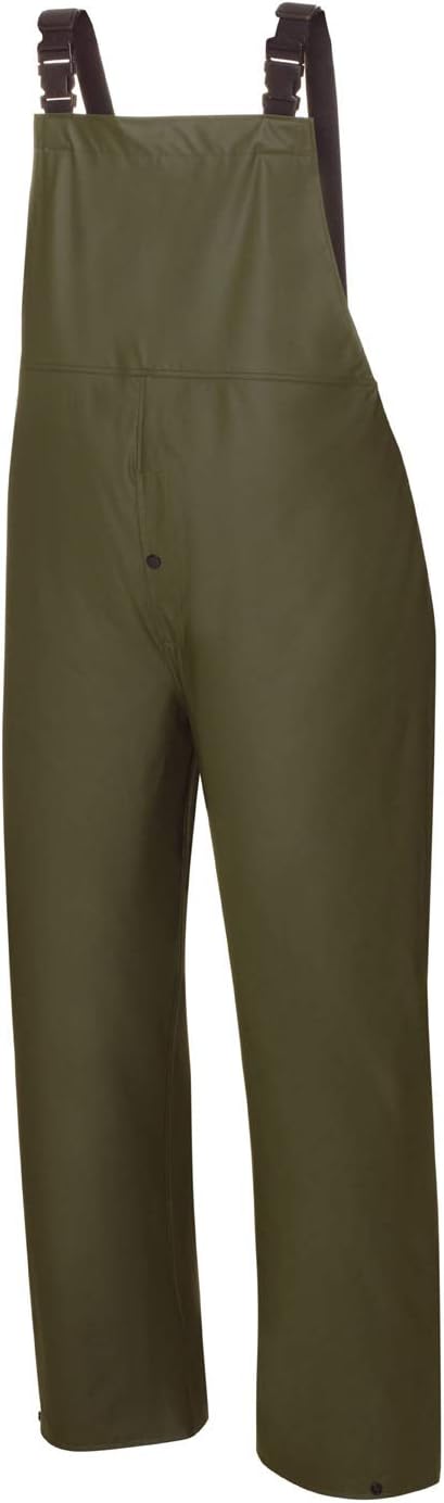 teXXor® Wetterschutz-Regen-Latzhose KEITUM, oliv, Gr. L L Oliv, L Oliv
