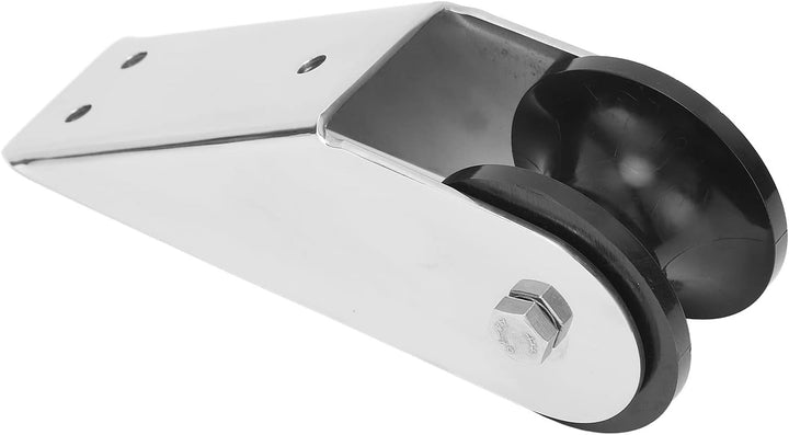 Fafeicy Ankerrolle Verdickt, 316 Edelstahl Marine Bugrolle mit 32mm Rollenschlitz, Schiffsankerrolle