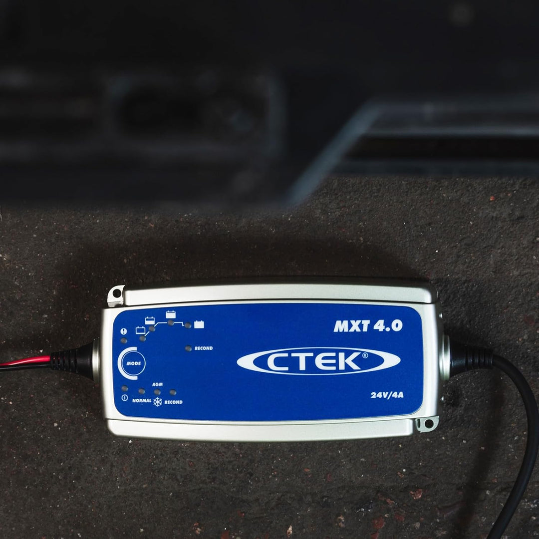 CTEK MXT 4.0 Batterieladegerät 24V, 8-Stufiges Ladegerät Für Kleinere 24V-Batterien In Nutzfahrzeuge