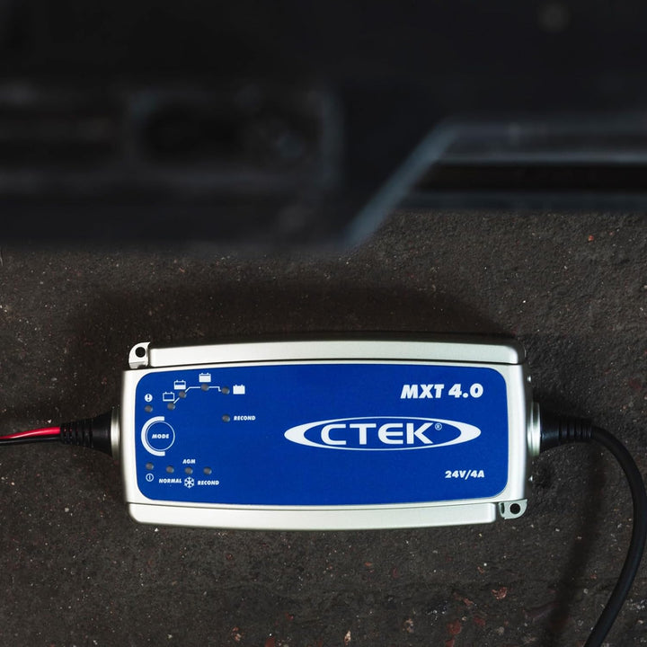 CTEK MXT 4.0 Batterieladegerät 24V, 8-Stufiges Ladegerät Für Kleinere 24V-Batterien In Nutzfahrzeuge