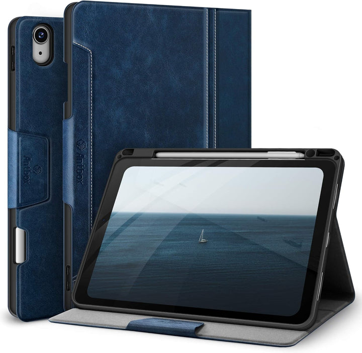 Antbox Hülle für iPad Air 5./4. Generation 2022/2020 iPad 10.9 Zoll mit Stifthalter Apple Pencil Hal