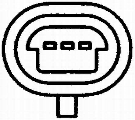 HELLA 6PX 008 476-461 Sensor, Drosselklappenstellung - 12V - Farbe Druckfederschwarz