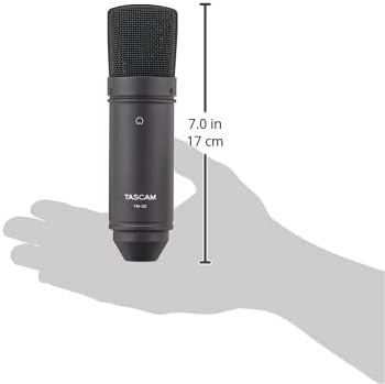 Tascam TM-80B Kondensatormikrofon, Schwarz TM-80B Schwarz, TM-80B Schwarz