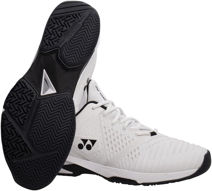 YONEX Herren Pc Sonicage 3 Plus Ac Tennisschuhe Allcourtschuh Weiss - 42 EU Weiss, 42 EU Weiss