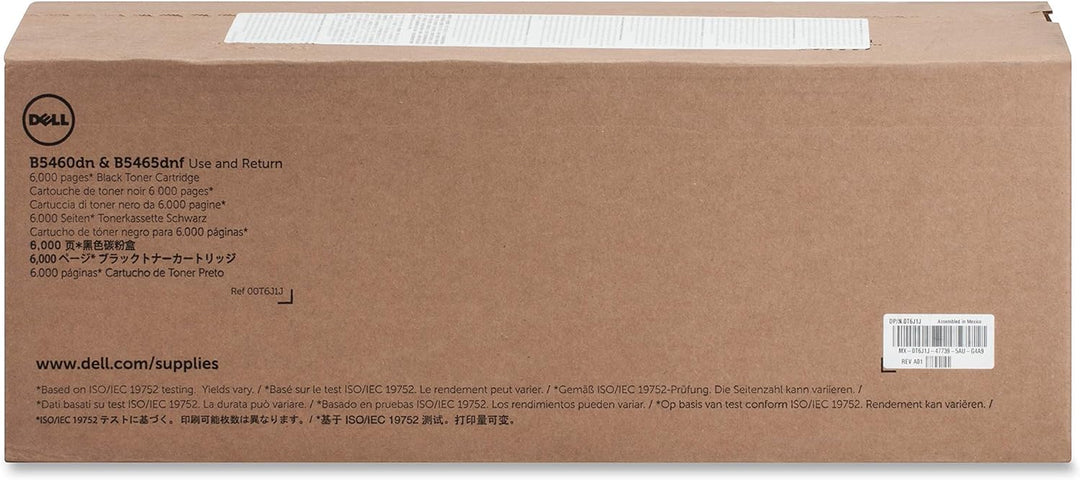 Dell T6J1J Standard Toner B5460, schwarz