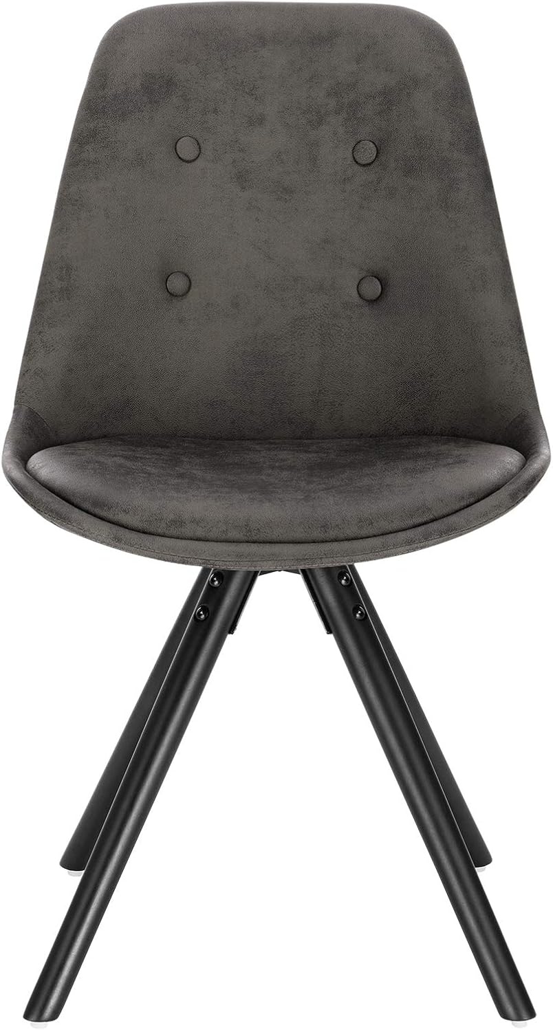 WOLTU 1x Esszimmerstühle, Küchenstuhl, Skandinavisch Design, schminktisch Stuhl, Loungesessel, Polst