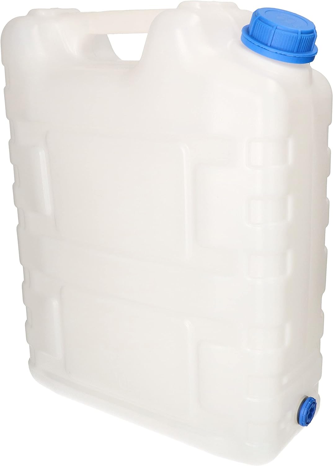 KOTARBAU® Kunststoff Wasserbehälter für Trinkwasser mit Zapfhahn 20L Lebensmittelecht, 20L