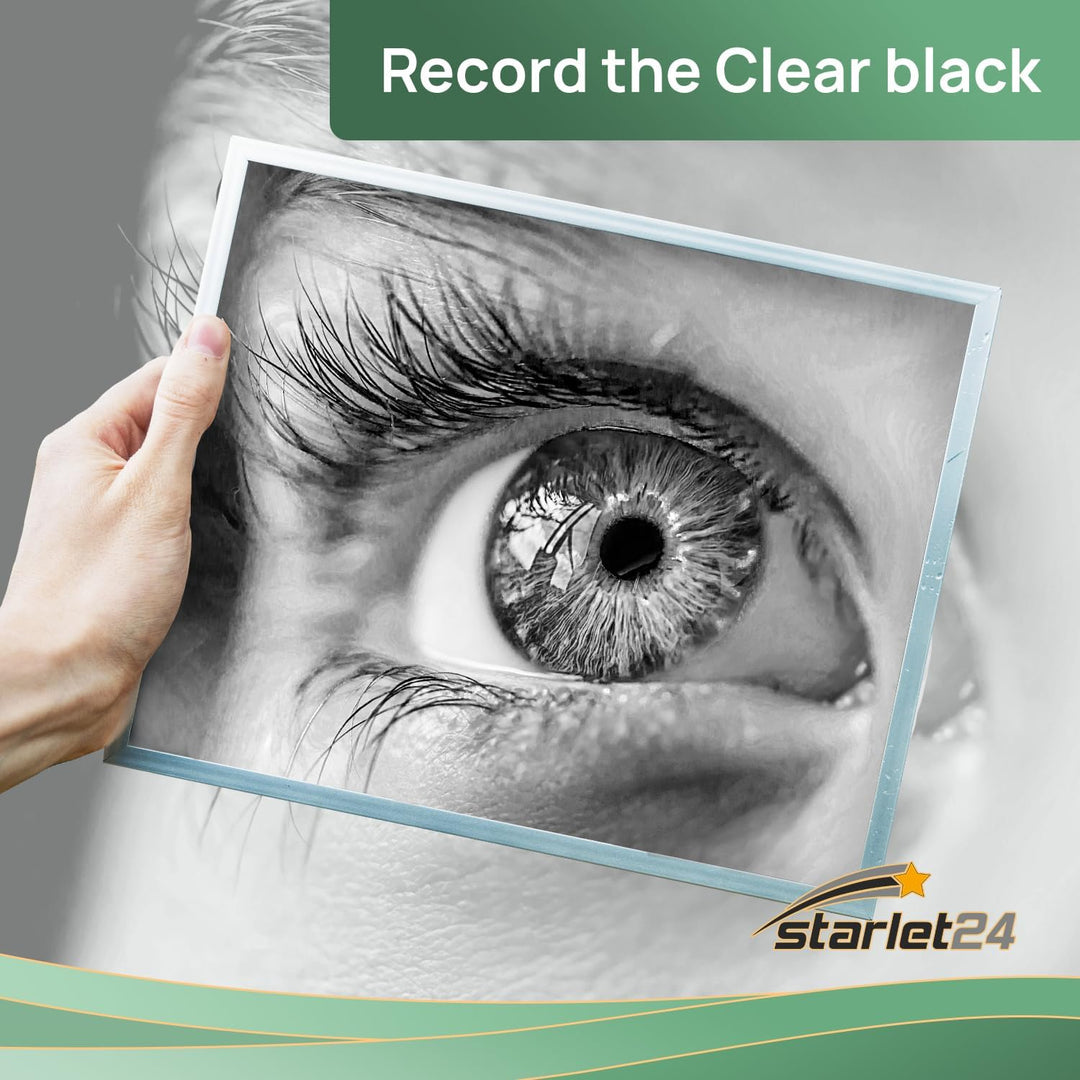 Starlet24 2X CLT-P404C Schwarz Tonerkartusche Kompatibel für Samsung CLT-K404S CLT-404S P404C Schwar