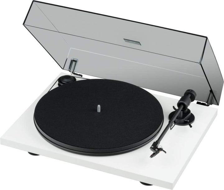 Pro-Ject Primary E, Audiophiler Plug&Play Plattenspieler (Weiss), Weiss
