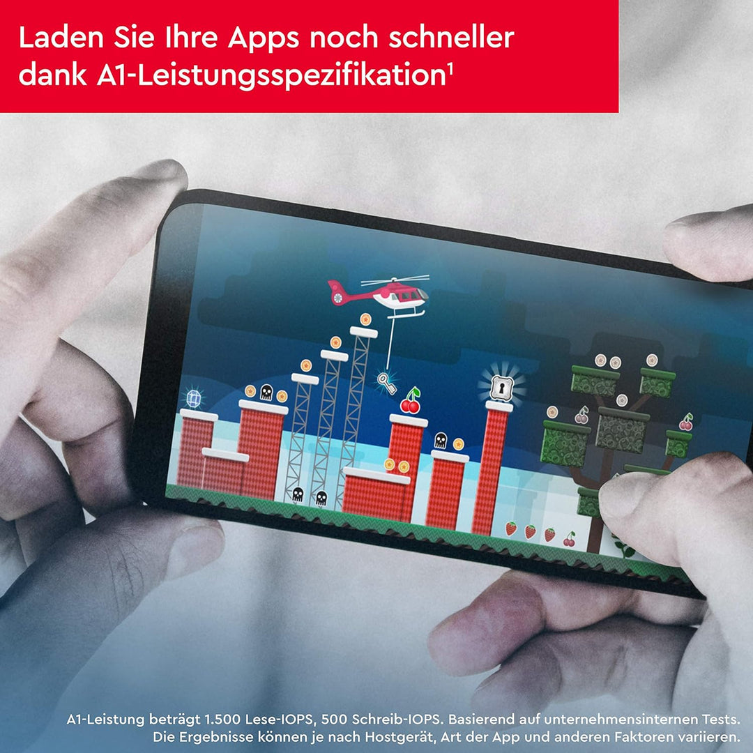 SanDisk Ultra 1TB microSDXC Memory Card + SD Adapter with A1 App Performance Up to 120 MB/s, Class 1