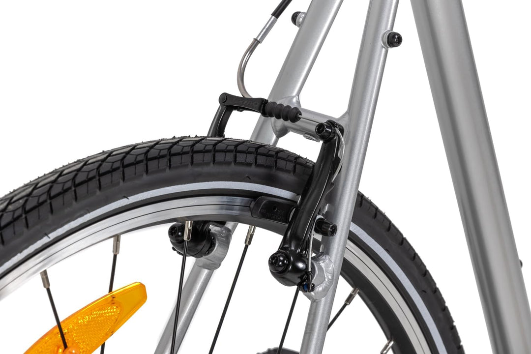 Felt 28 Zoll VERZA 50 Crosser Fahrrad Speed Bike Crossbike 24 Gang L Silber, L Silber