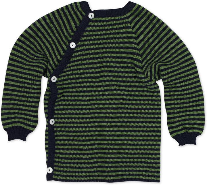 Reiff Reläx 20170 - Schlüttli Uni Bio-Merino-Schurwolle (kbT) natur 50-56 Marine/Apfel, 50-56 Marine