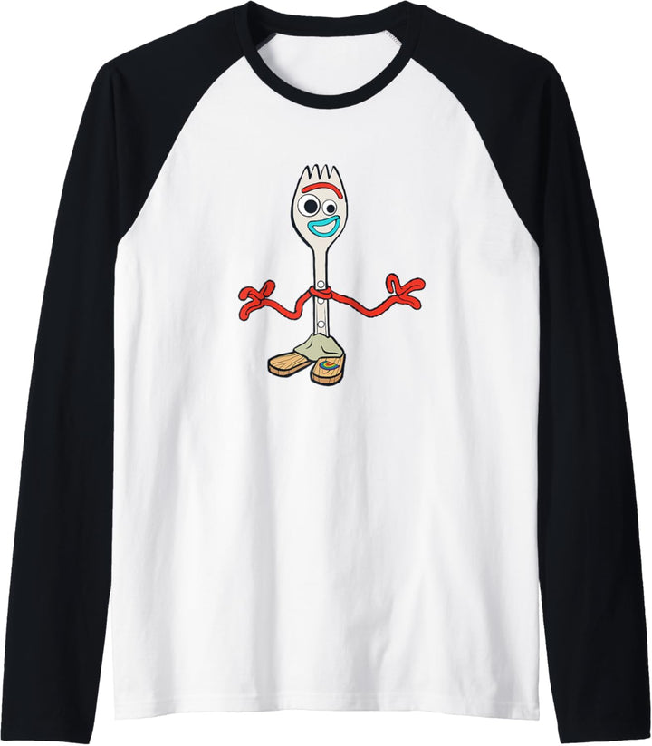Disney Pixar Toy Story 4 Forky's Here Raglan