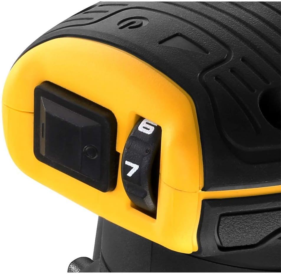 DeWalt DCW210P2-QW - Lijadora Rotorbital sin escobillas XR 18V con 2 baterías Li-Ion 5,0Ah, Silber