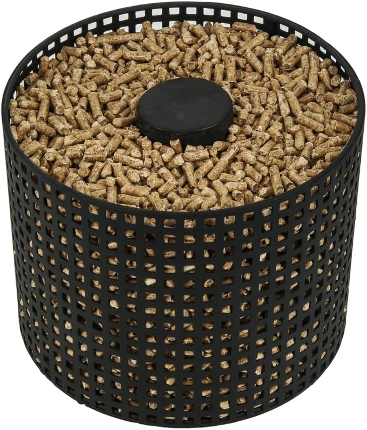 VALO 23er Pelletskorb Ø 23 x H 18 cm Pelletkorb für Kaminofen