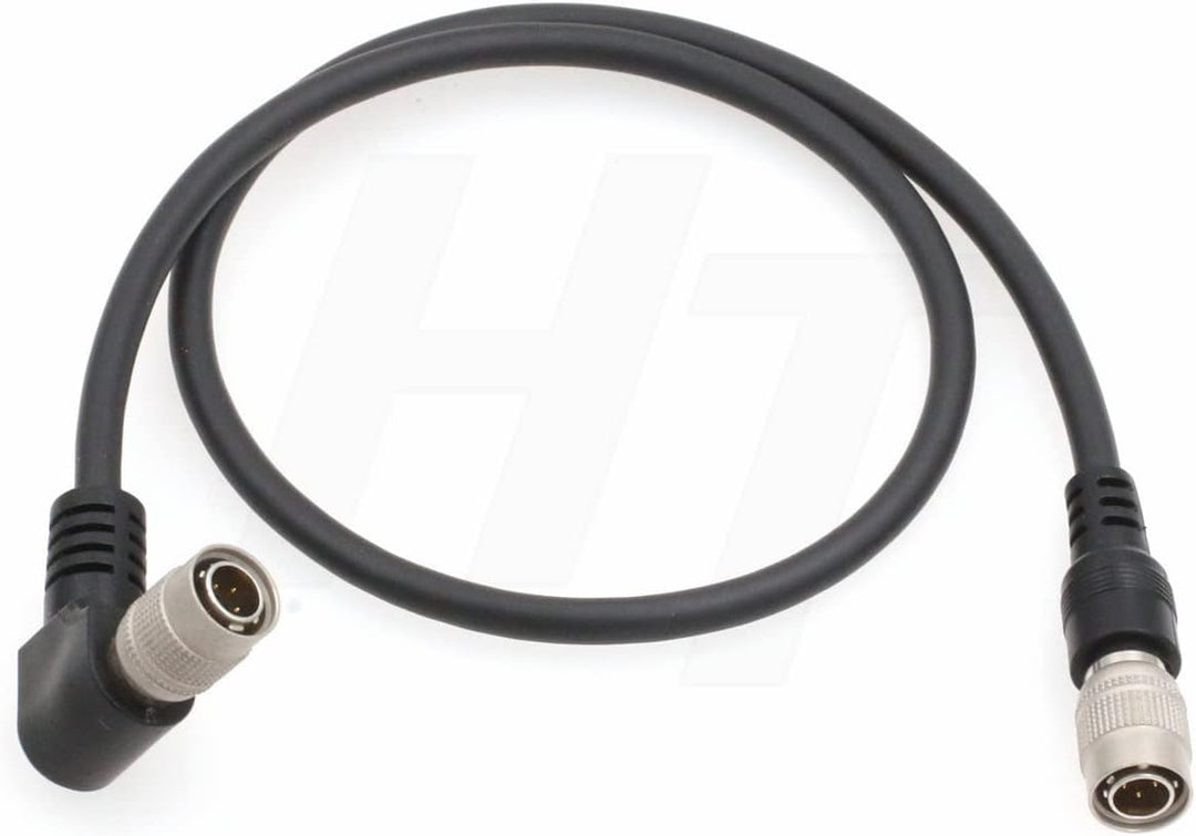 HangTon Stromkabel Stecker Hirose 4-polig auf Hirose 4-polig für Soundgeräte MixPre 688 Mixer Zoom F