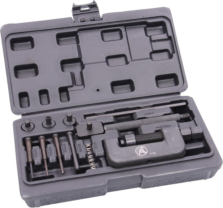 BGS Diy 1749 | Trenn- und Nietwerkzeug für Motorradketten | Teilung 35 - 525, Werkzeug