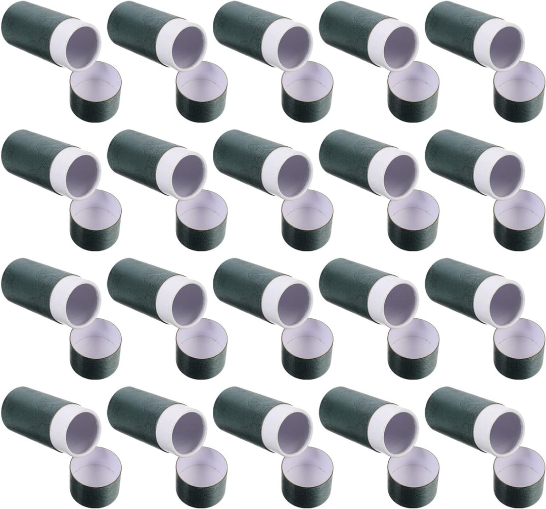 Ciieeo Kraftpapier Röhren Leere Kraftpapierdose Tube Kartons 20 ?therisches ?l Flasche Verpackungsbo
