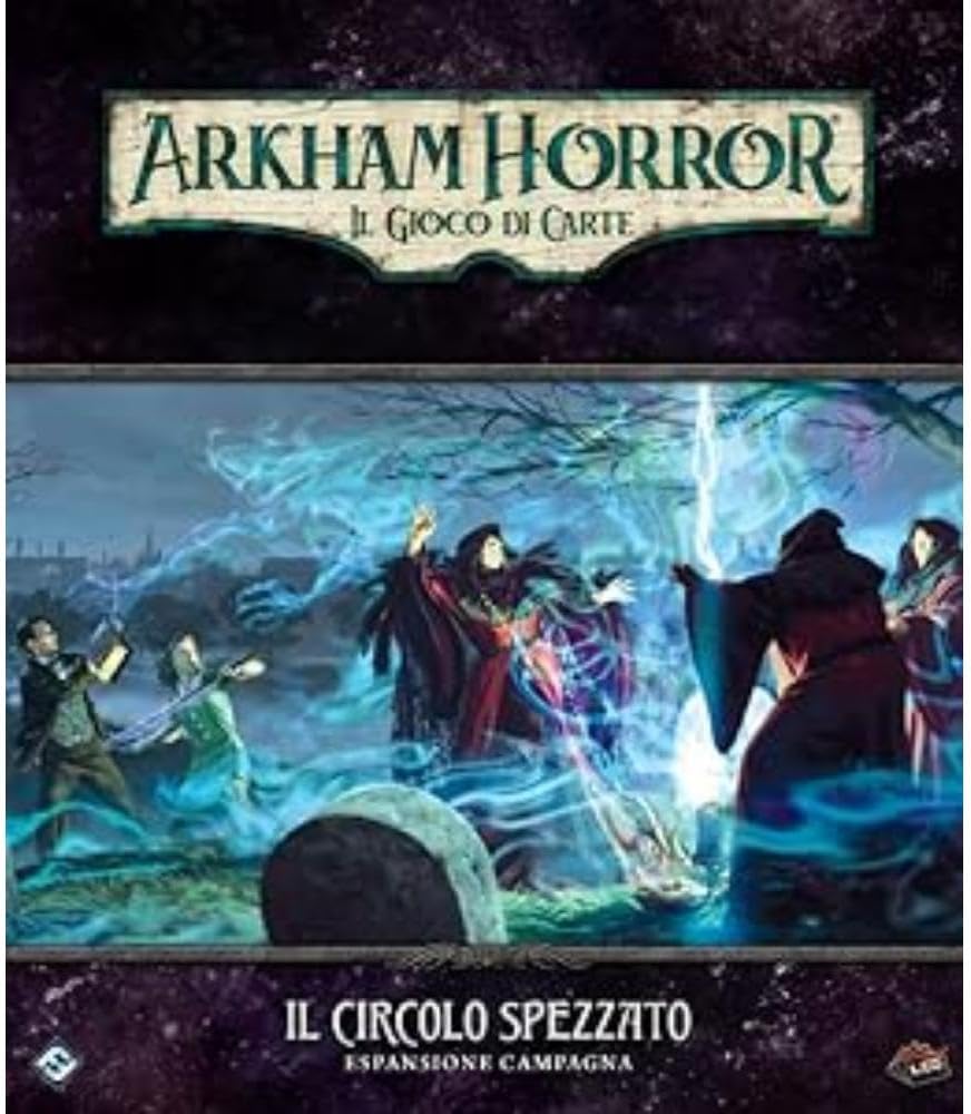 Asmodee - Arkham Horror, Das Kartenspiel: Der gebrochene Kreis - Erweiterung der Kampagne, Ausgabe a