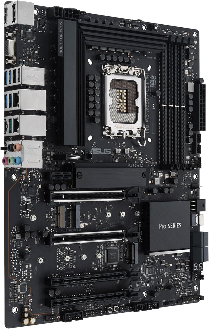 ASUS Pro WS W680-ACE IPMI Workstation Mainboard Sockel Intel LGA 1700 (ATX-Mainboard, PCIe 5.0, DDR5