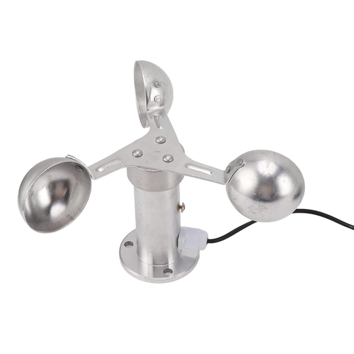 Glomora Windgeschwindigkeitssensor,3 Tassen Windsensor Anemometersensor Aluminiumlegierung langlebig