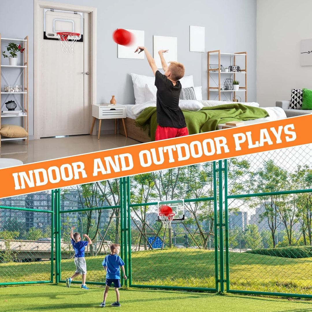 Dreamon Mini Basketballkorb Kinder, Basketball Set Indoor für Zimmer mit Ball