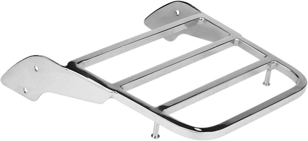 Tomotato Motorrad Rückenlehne Sissy Bar Gepäckträger, Chrom Heckgepäckträger für Shadow VT750 C2 199