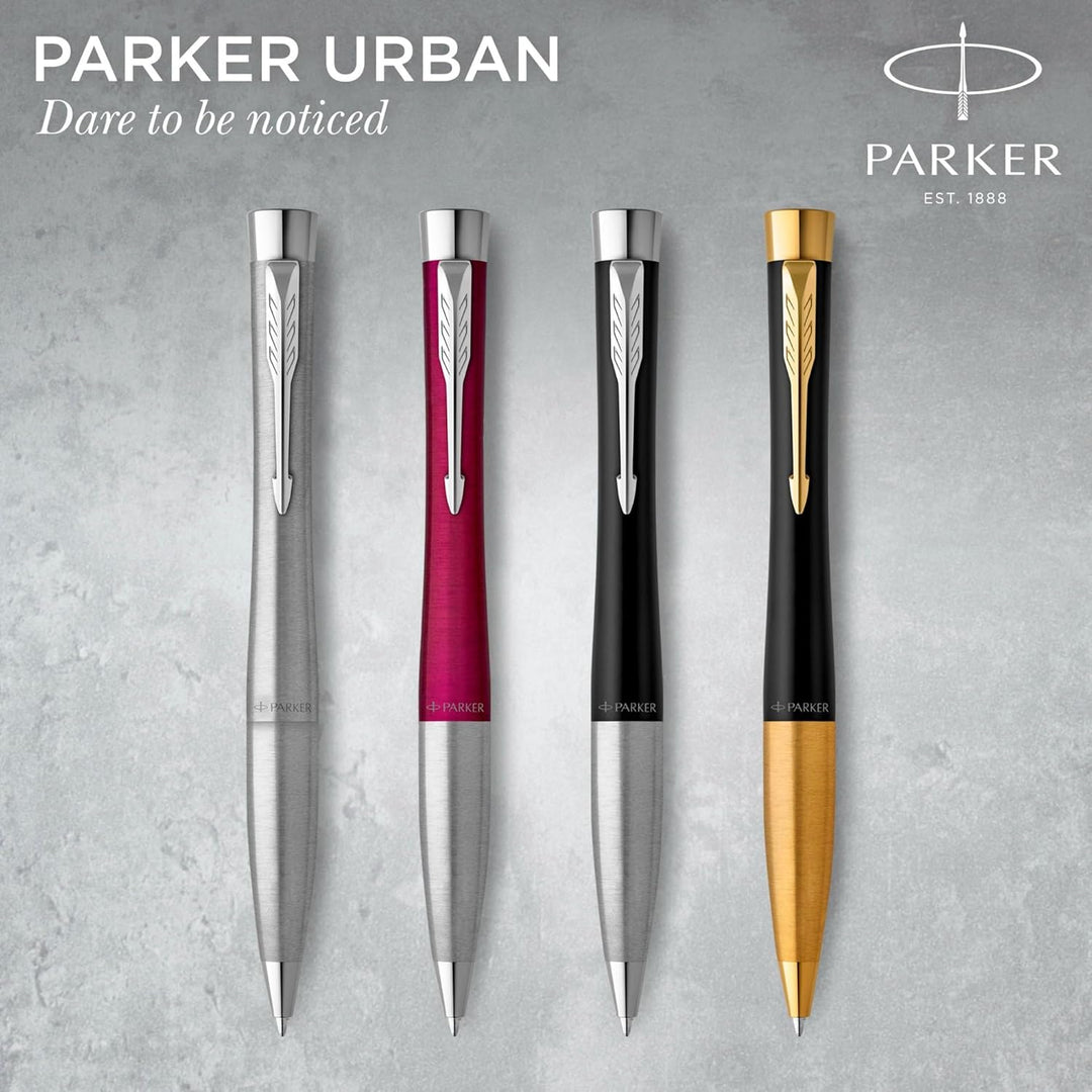 PARKER 2150858 Kugelschreiber URBAN Muted Black C.C. M Schwarz