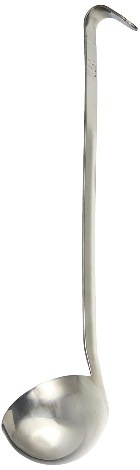 Saro 175-1005 Suppen- und Thekenkessel SKZ-12 & de Buyer, Schöpfkelle aus Edelstahl, 8 cm, 3130.08 B