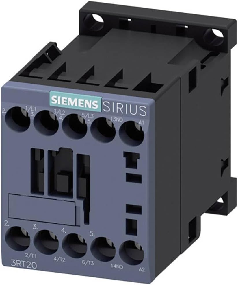 Siemens 3RT2018-1AP01 Schuetz 3 Schliesser 7.5kW 230 V/AC 16A mit Hilfskontakt 1St., (B x H x T) 45