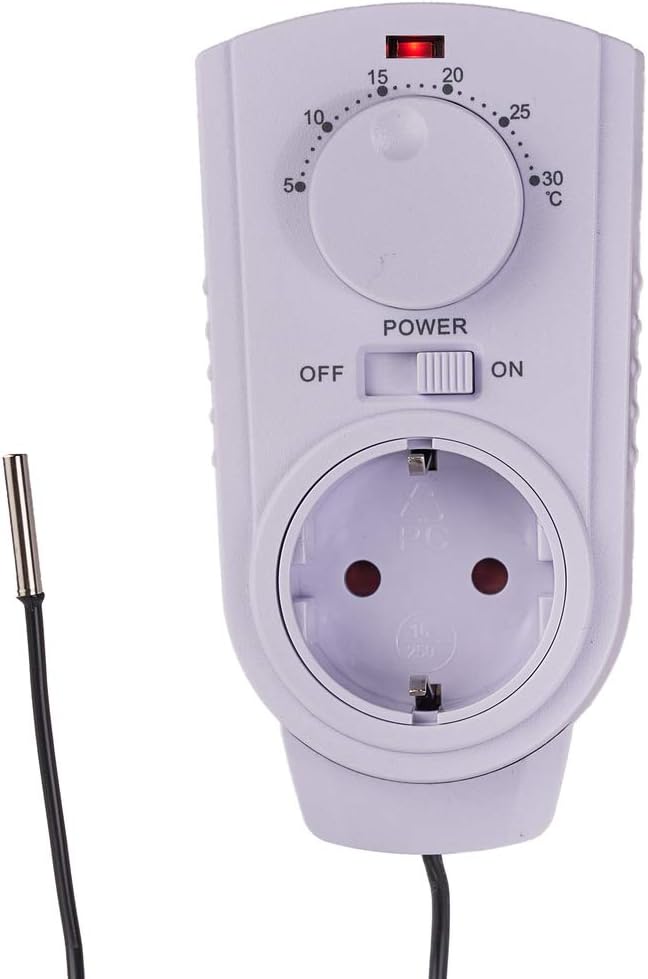 edi-tronic Universal Thermostat analog Temperaturschalter Heizen Kühlen Klima Schalter Switch