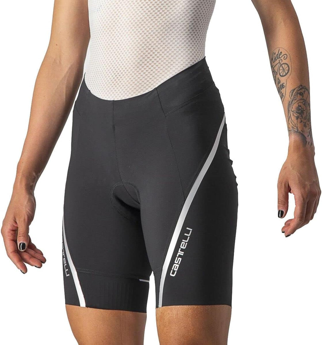 Castelli Damen Shorts Velocissima 3 Short, Schwarz Schwarz