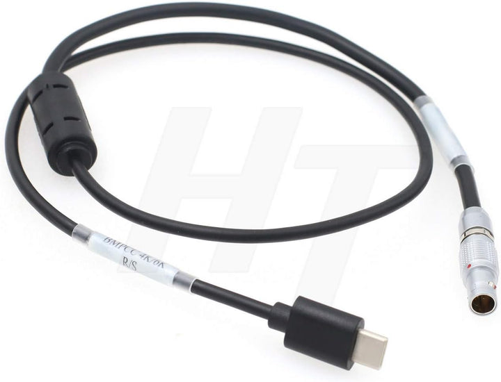 HangTon BMPCC 4K 6K Run Stop Kabel 7 Pin auf USBC für Tilta Nucleus-M Motor zu BlackMagic Pocket Cin