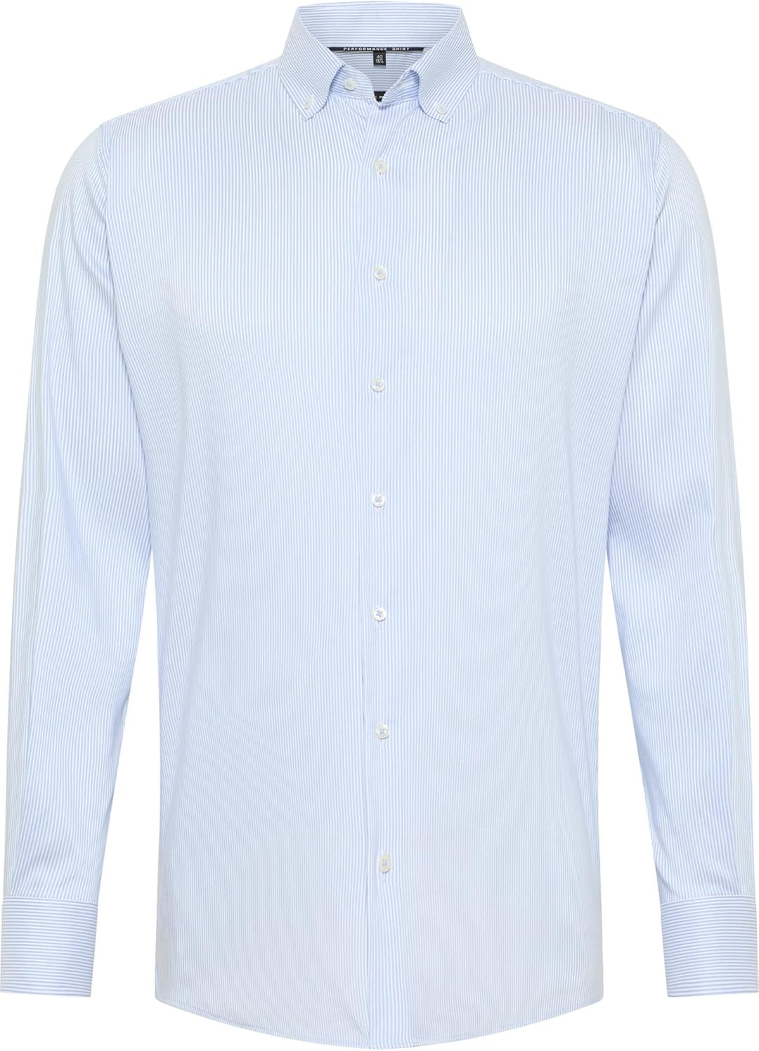eterna Herren Performance Shirt MODERN FIT 1/1 blau 46_H_1/1