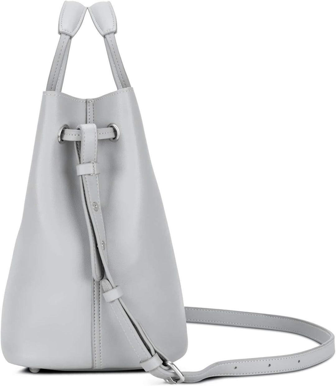 Expatrié Handtasche Damen ÈLODIE Moderne Bucket Bag Tasche aus veganem Leder - Ledertasche Schultert